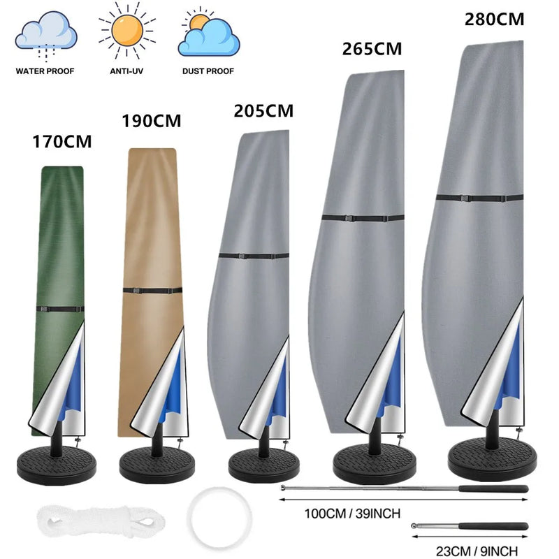 House de parasol imperméable et anti-UV 4 Saisons