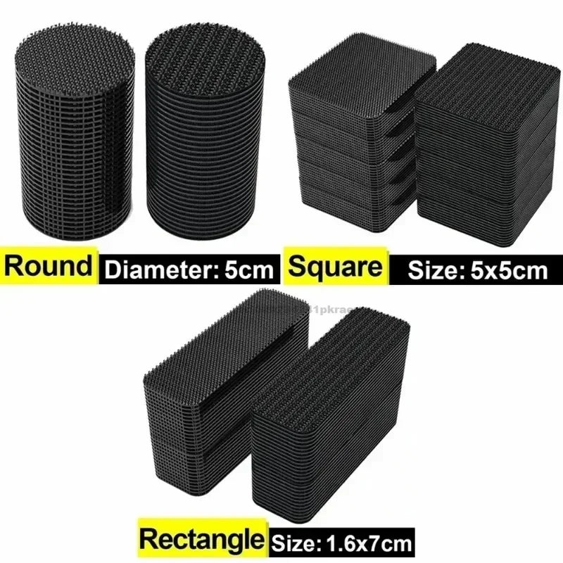 Patchs Velcros Auto-Adhésifs Double Face – 40 paires