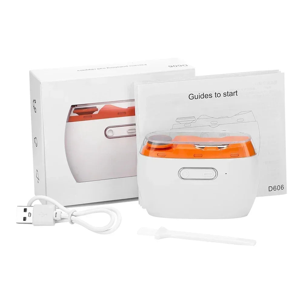 Innovative Electric Nail Clipper - Polishing and Trimming