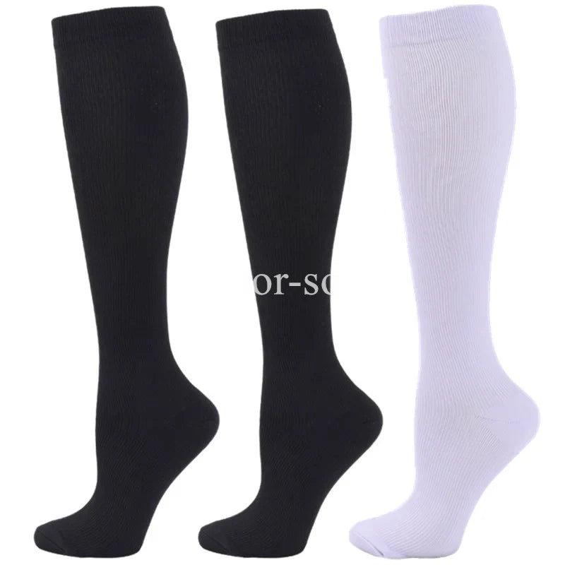 2 paires de Chaussettes de Compression – Circulation Améliorée + 1 paire OFFERTE