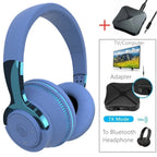 Casque TV Bluetooth Sans Fil avec Micro – Réduction de Bruit, Son Stéréo et Adaptateur Bluetooth OFFERT
