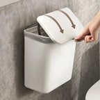 Poubelle Murale de Cuisine – Gain de Place, Pratique et Facile à Nettoyer & Plastique Durable