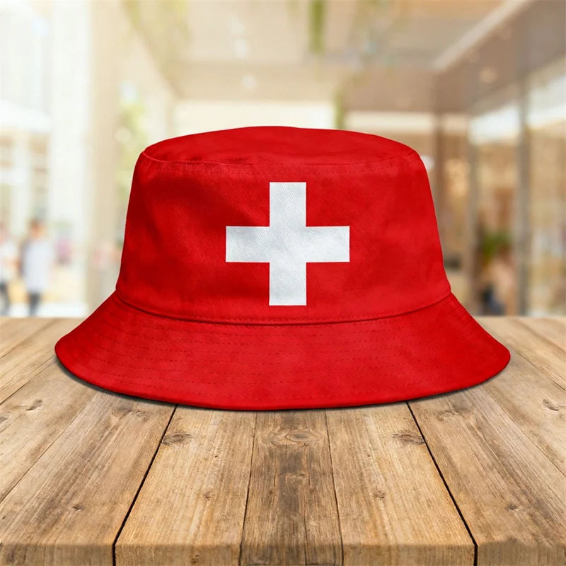 Chapeau Bob Unisexe Réversible Drapeaux Coupe du Monde 2026 – Pour Fans de Football