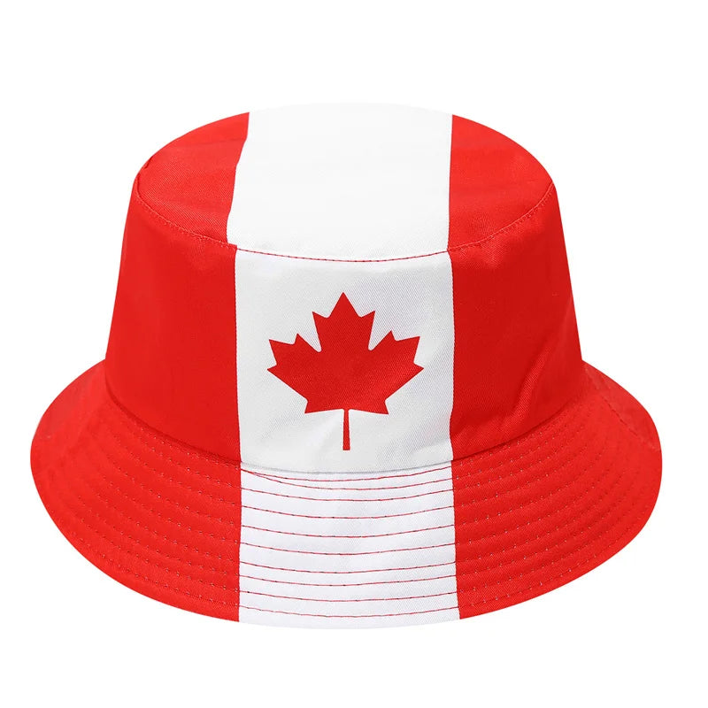 Chapeau Bob Unisexe Réversible Drapeaux Coupe du Monde 2026 – Pour Fans de Football