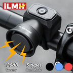 Klaxon Électronique pour Vélo & Trottinette – 5 Sons, Étanche, Compact, Puissant & Rechargeable