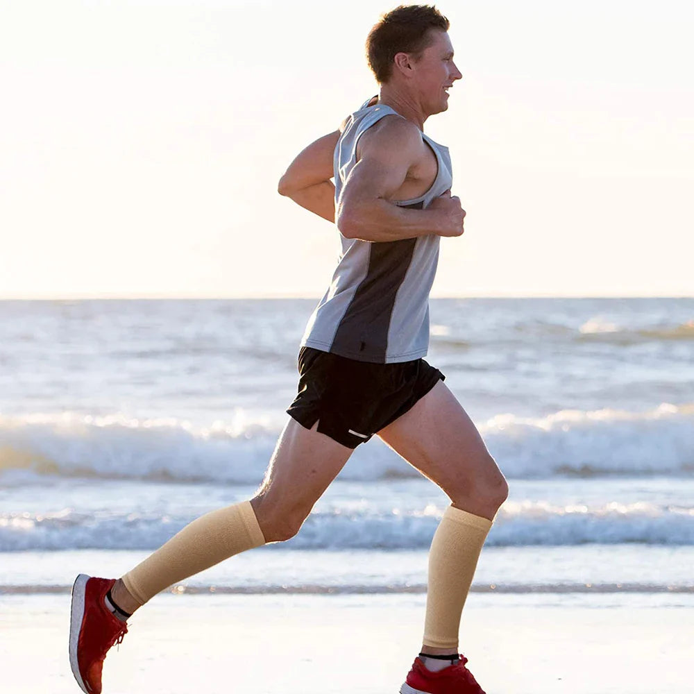 Manchons de Compression Médical pour Mollets - Traitement Varices