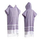 Cotton Beach Poncho - Quick-Drying & Sand-Proof