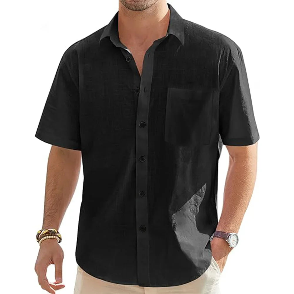 Chemise Élégante et Aérée pour les Journées Chaudes – Homme