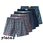 Lot de 3 Boxers Homme en Coton – Sous-Vêtements Respirants Style Décontracté Confort