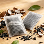 Lot de 50 Sacs de Charbon Actif Réutilisables – Absorbeur d’Humidité et Anti-Odeurs pour Voiture, Placard et Maison