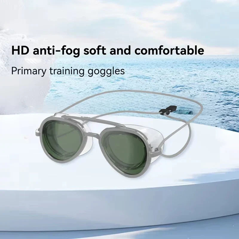 Lunettes de Natation Anti-Buée Vue Panoramique