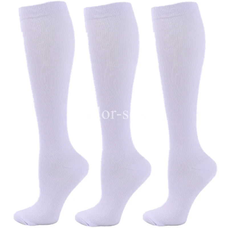 2 paires de Chaussettes de Compression – Circulation Améliorée + 1 paire OFFERTE