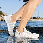Chaussures d’eau respirantes en maille pour homme — légères, séchage rapide