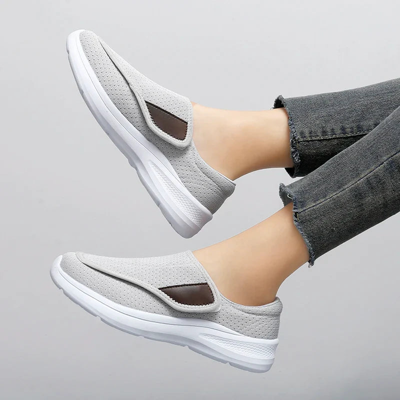 Baskets Orthopédiques Réglables Confort Total Pieds Larges