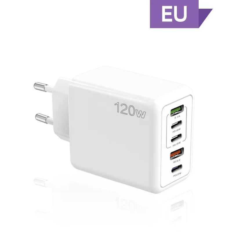 Ultra Fast USB + USB-C Charger