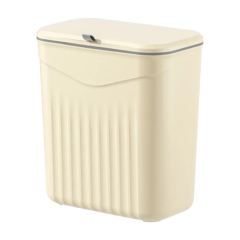 Poubelle Murale de Cuisine – Gain de Place, Pratique et Facile à Nettoyer & Plastique Durable