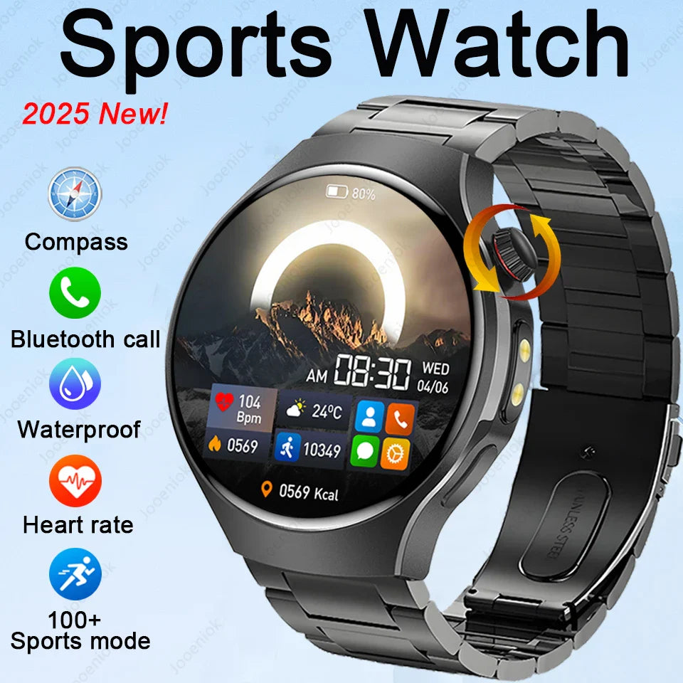 Montre Intelligente avec Lampe LED & Boussole + Bracelet OFFERT