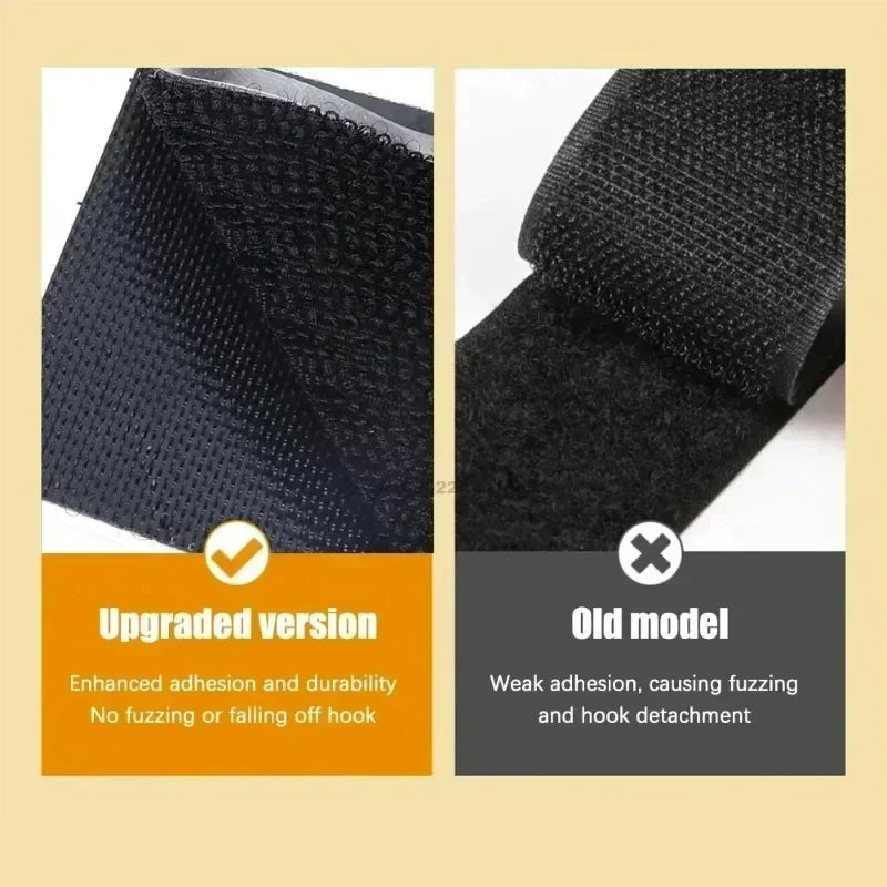 Patchs Velcros Auto-Adhésifs Double Face – 40 paires