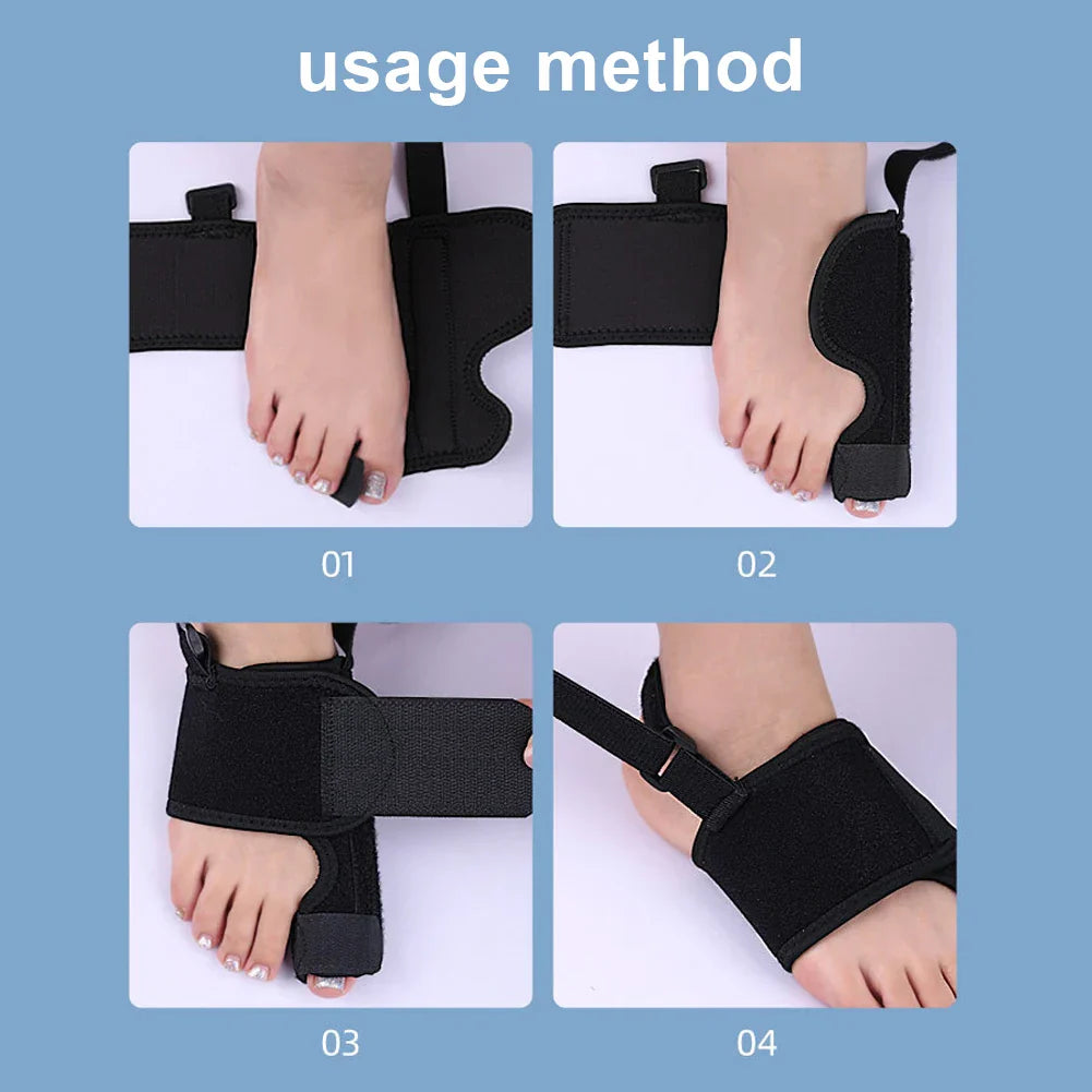 Attelle Hallux Valgus Réglable avec Barre Métallique