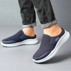 Baskets Slip-On Homme Sans Lacets – Maille Respirante, Légères & Confortables