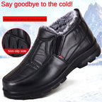 Bottines Mode Imperméables avec Doublure Épaisse