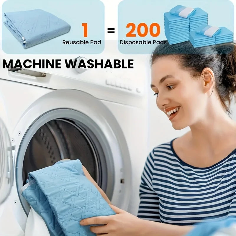 Alèse de Lit Imperméable & Lavable en Coton – Respirante, Absorbante et Réutilisable