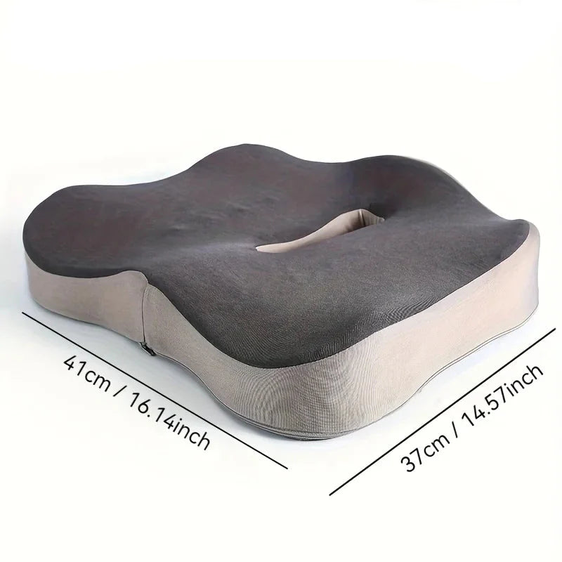 Coussin 3D à Mémoire de Forme – Soulage Dos & Coccyx
