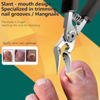 Coupe-Ongles Incurvé PRO pour Ongles Épais & Incarnés