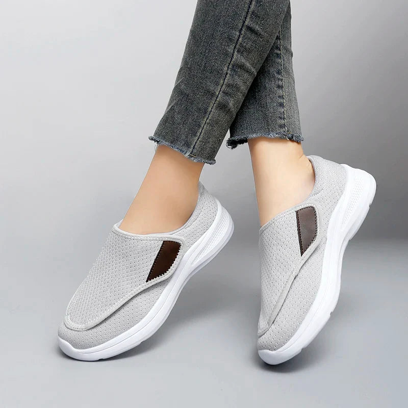 Baskets Orthopédiques Réglables Confort Total Pieds Larges
