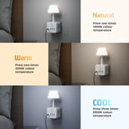 Lampe de Chevet + Multiprise 3 Prises & 4 Ports USB