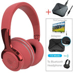 Casque TV Bluetooth Sans Fil avec Micro – Réduction de Bruit, Son Stéréo et Adaptateur Bluetooth OFFERT