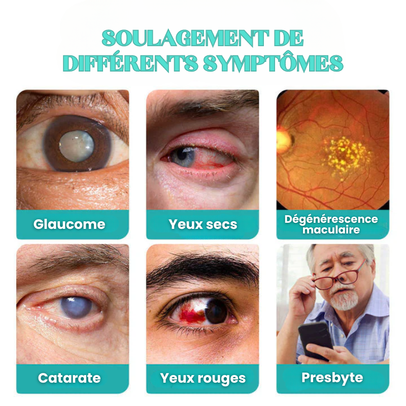 Soin Roll-on pour les yeux secs et améliore la vision