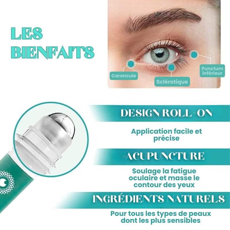 Soin Roll-on pour les yeux secs et améliore la vision