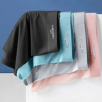 Lot de 4 boxers en soie glacée