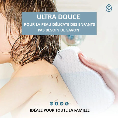 Éponge exfoliante super douce - 1 ACHETÉE = 1 OFFERTE