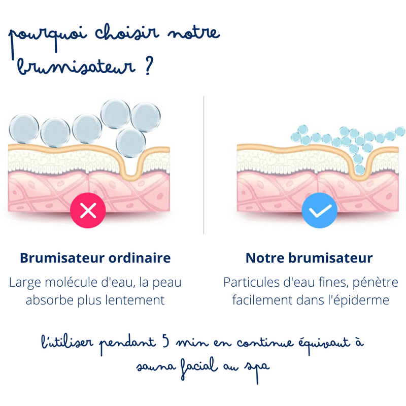 Mini brumisateur facial