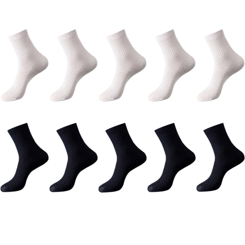 Lot de 10 Chaussettes en fibre de Bambou