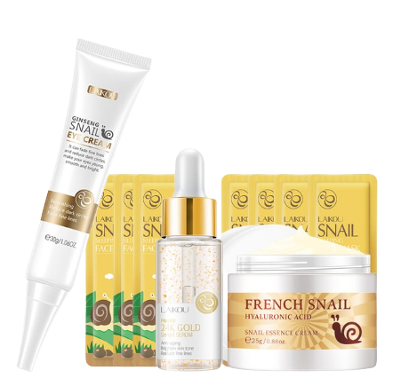 Coffret soin visage à la bave d'escargot