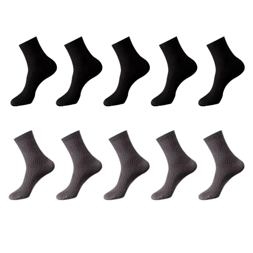 Lot de 10 Chaussettes en fibre de Bambou