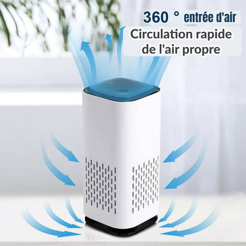 Mini purificateur d'air portable USB