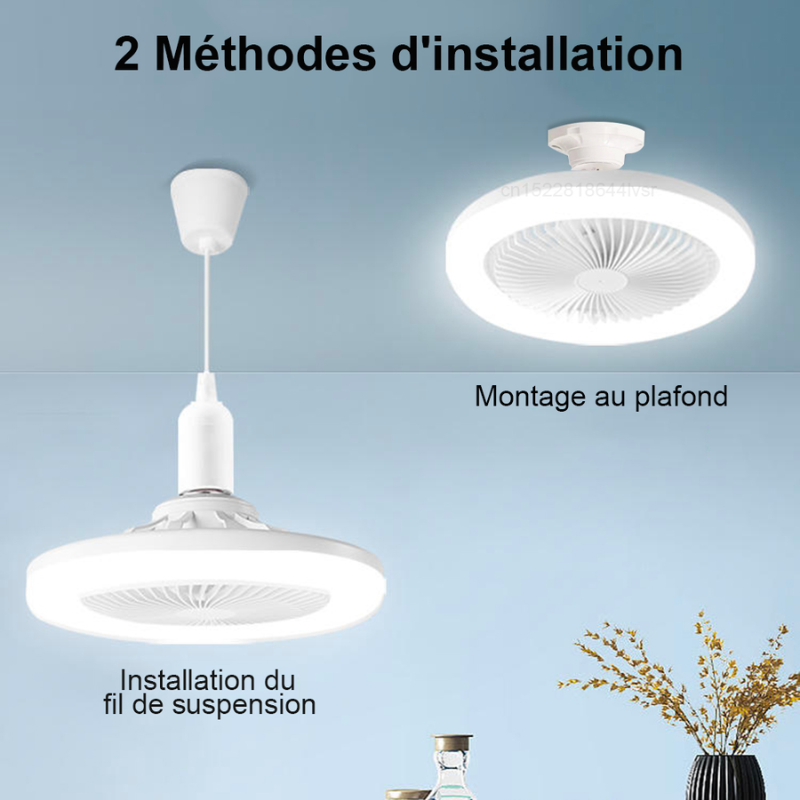 Ventilateur de plafond avec LED