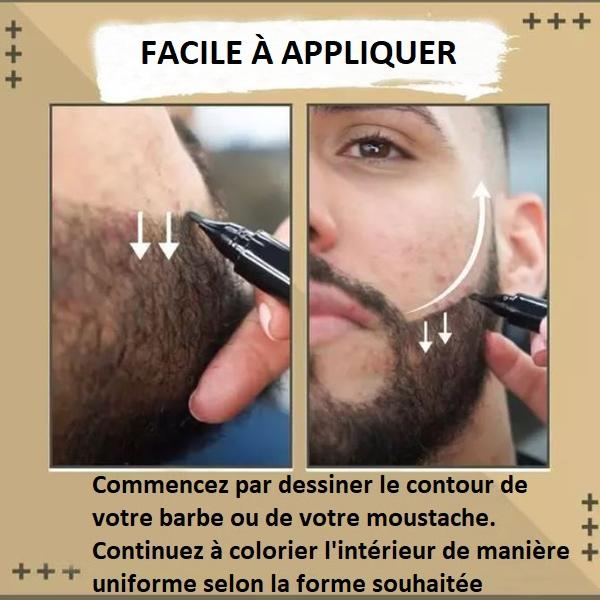 Stylo à Barbe et sa Brosse OFFERTE