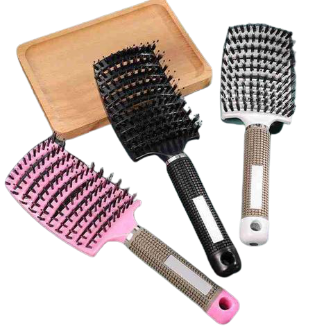 Brosse à Cheveux Démêlante en Poils de Sanglier