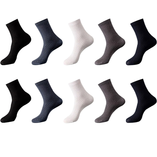 Lot de 10 Chaussettes en fibre de Bambou