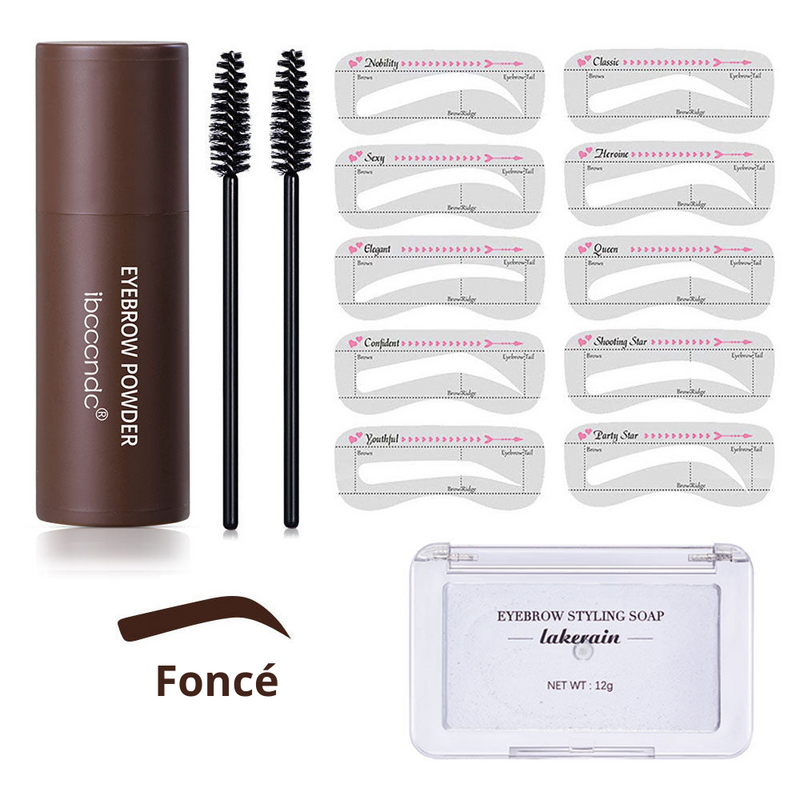 Kit complet tampon pour sourcils