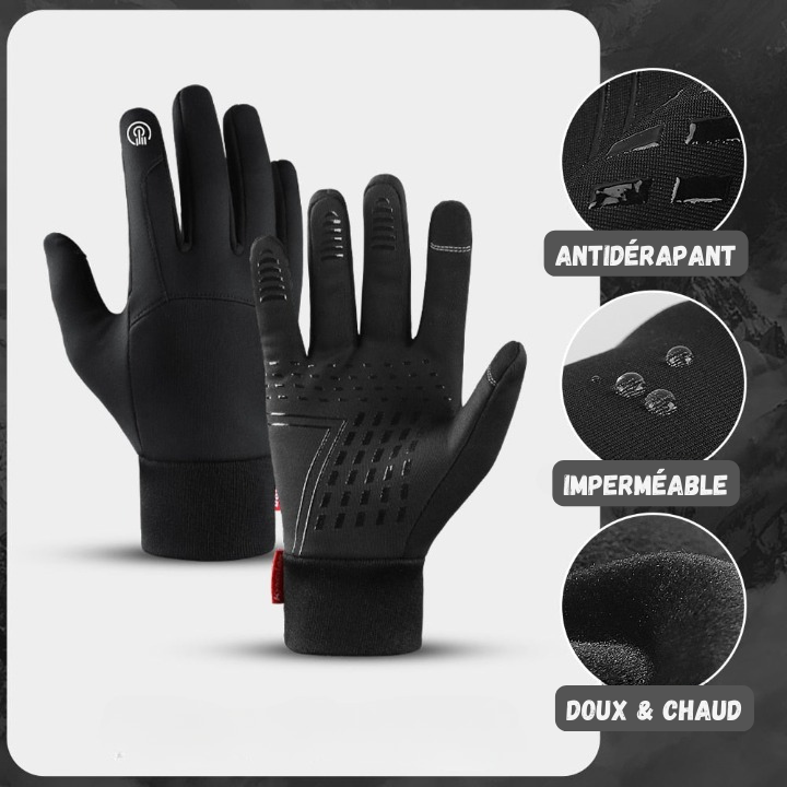 Gants Thermorégulateur tactiles