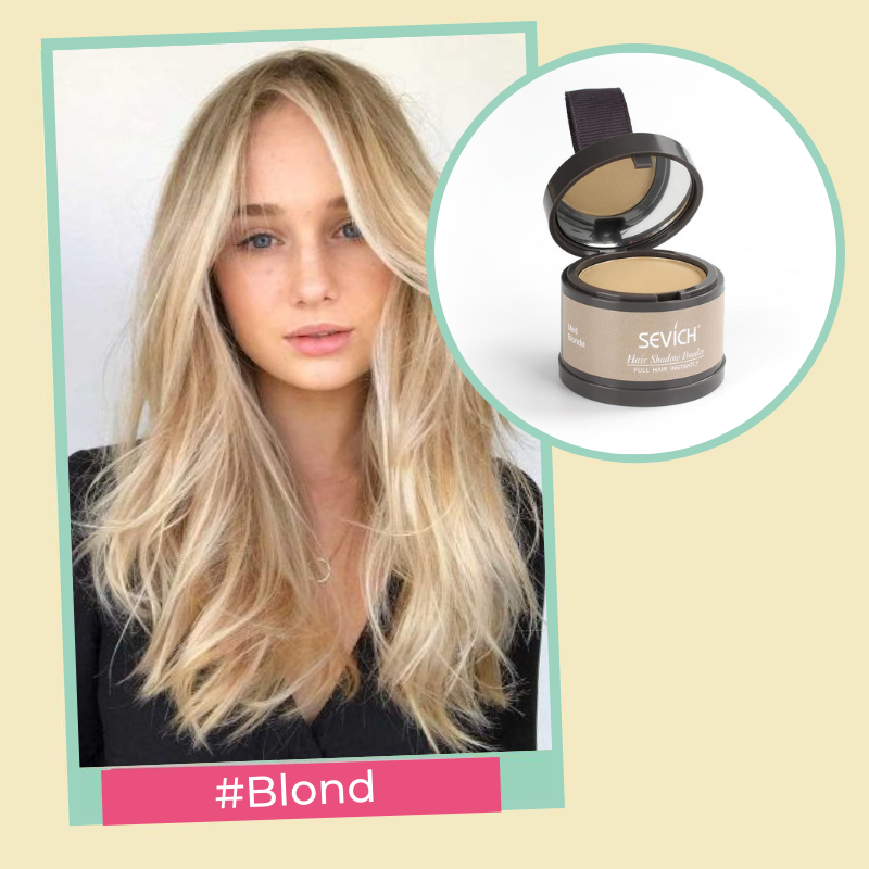 Poudre d'Ombrage Capillaire Retouche Racines