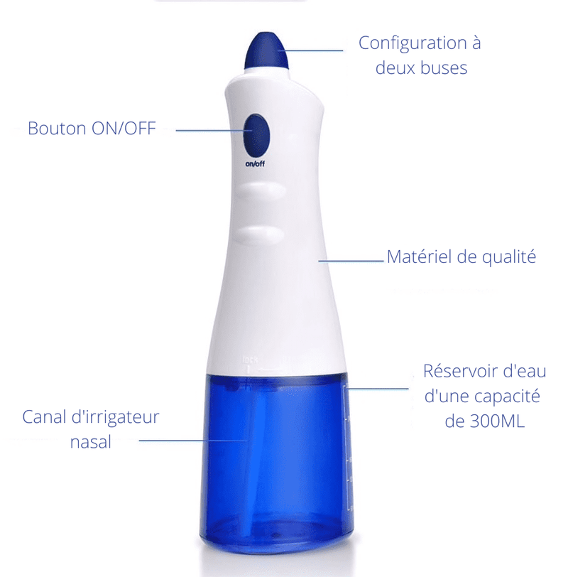 Irrigateur nasal électrique