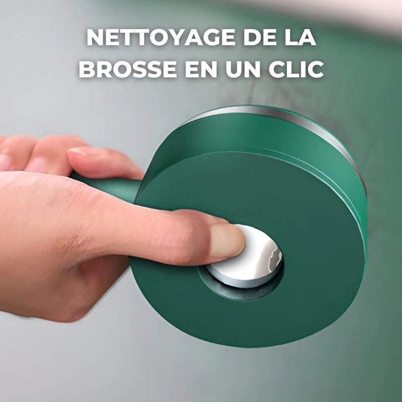 Brosse à cheveux autonettoyante