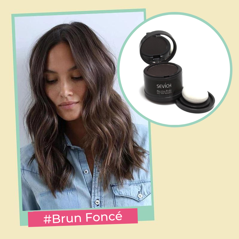 Poudre d'Ombrage Capillaire Retouche Racines